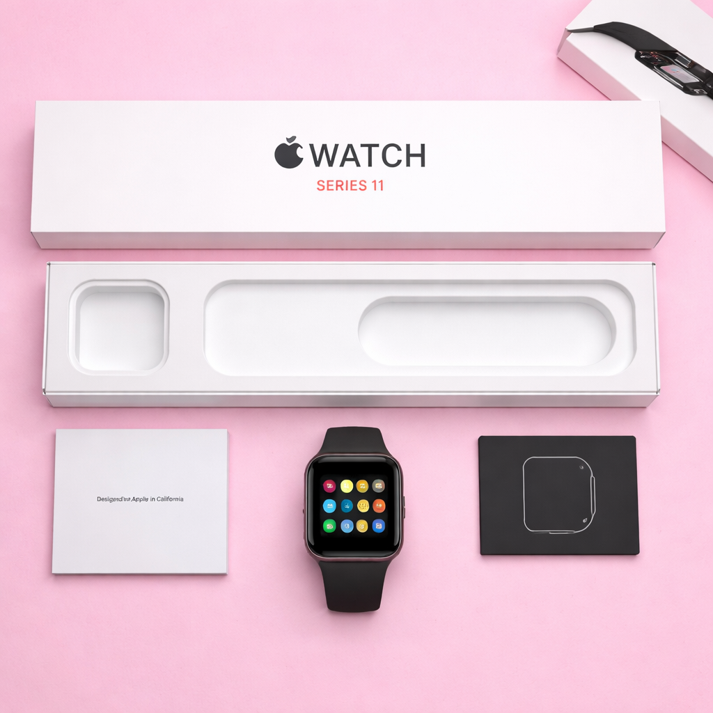 Apple Watch Series 11 46mm Jet Black Aluminum
